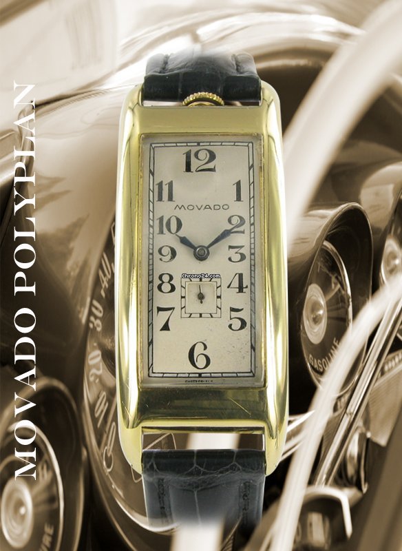 Movado Manual winding Yellow gold 4009