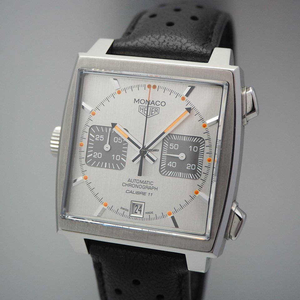 TAG Heuer Monaco Calibre 11 Automatic Steel CAW211C-0