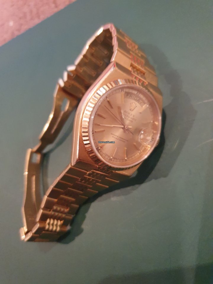 Rolex Day-Date Oysterquartz Mens watch Unisex Yellow gold Quartz 19038