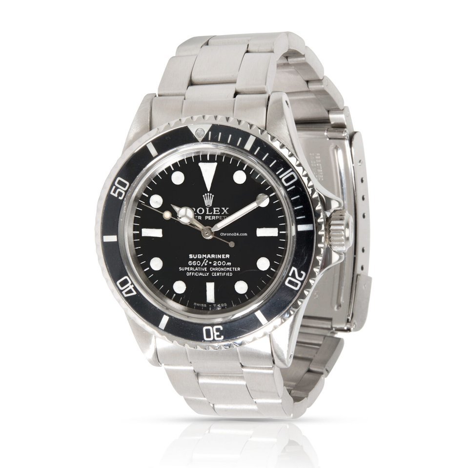 Rolex Submariner Mens watch Unisex Steel Automatic 5512 5513