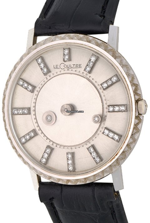 Jaeger-LeCoultre Mens watch Unisex Manual winding White gold 195-B