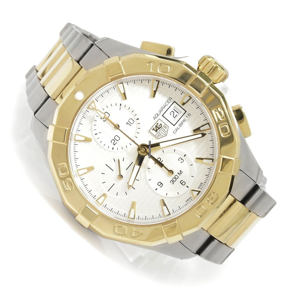 TAG Heuer Aquaracer Mens watch Unisex Automatic Gold Steel CAY2121-0