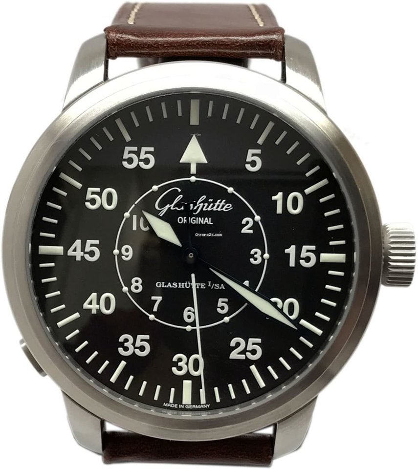 Glashtte Original Senator Navigator Automatic Mens watch Unisex Automatic Steel 100-09-07-05-04