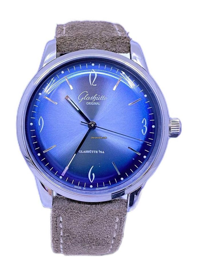 Glashtte Original Sixties Mens watch Unisex Automatic Steel 1-39-52-14-02-04