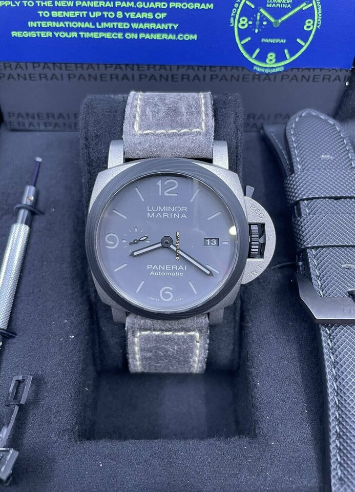 Panerai Mens watch Unisex Automatic Titanium PAM01662
