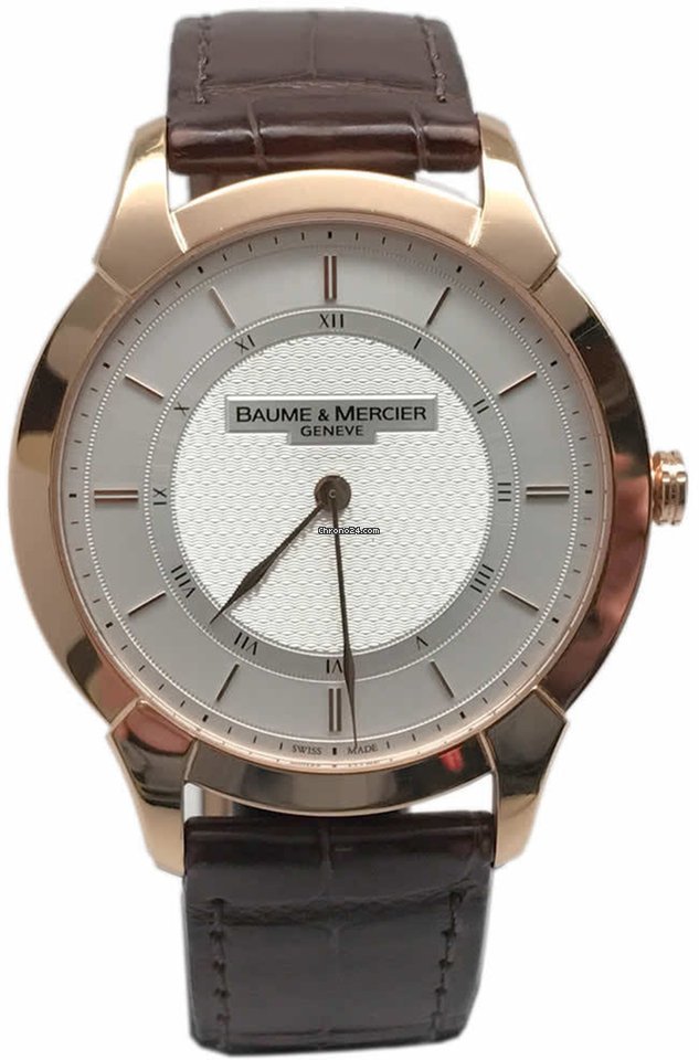 Baume & Mercier William Baume Mens watch Unisex Manual winding Rose gold 8794