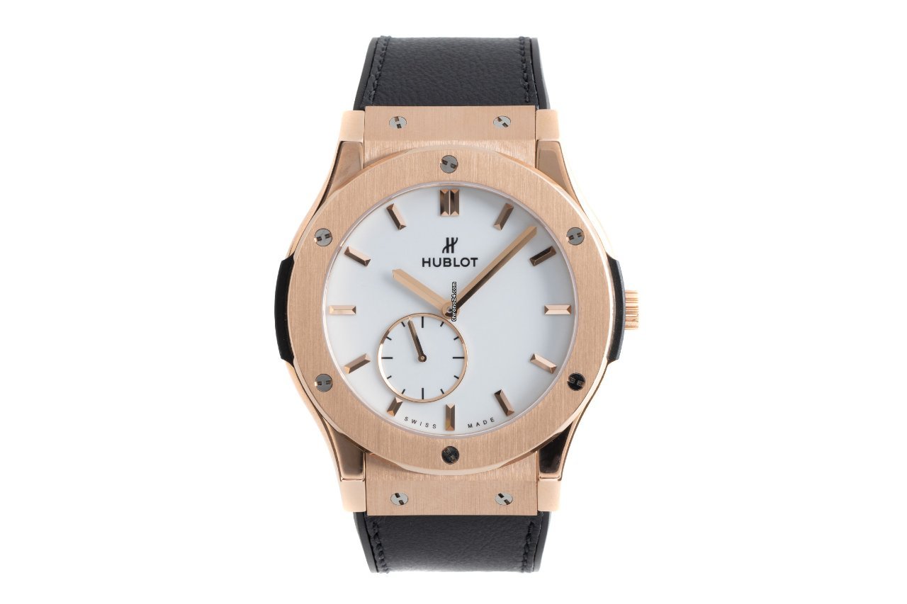 Hublot Classic Fusion Ultra-Thin Mens watch Unisex Manual winding Red gold 515.OX.2210.LR