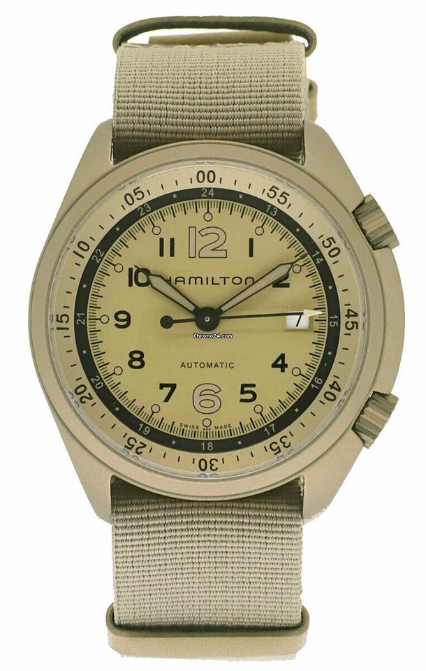 Hamilton Khaki Pilot Pioneer Automatic Aluminum H80435895 H80435895