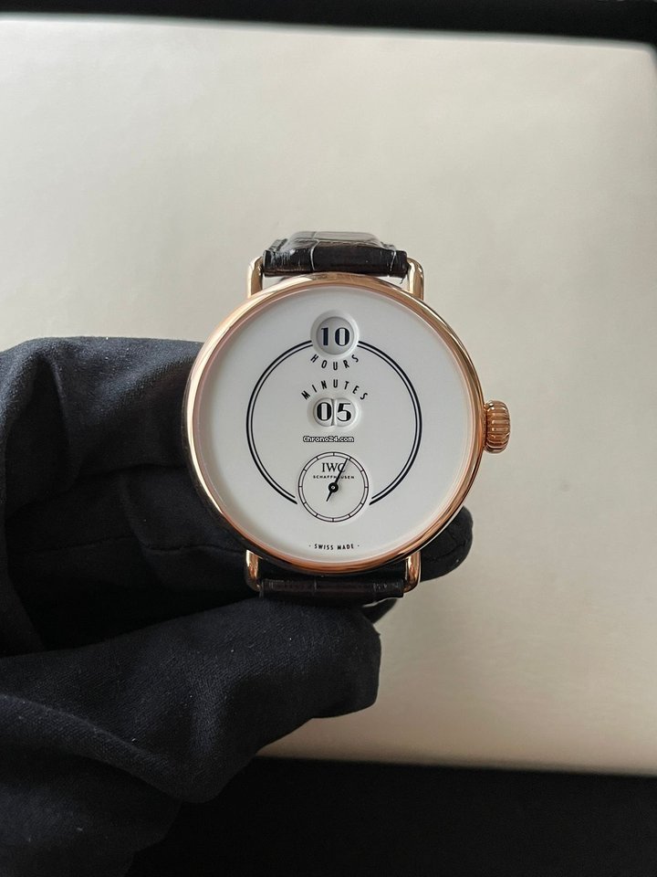 IWC Mens watch Unisex Manual winding Red gold IW505002