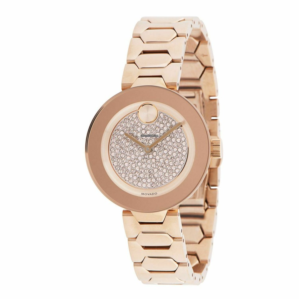 Movado Bold Womens watch Quartz Gold Steel 3600493