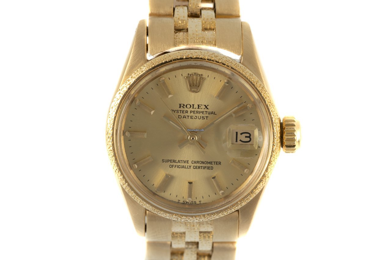 Rolex Lady-Datejust Womens watch Yellow gold Automatic 6701