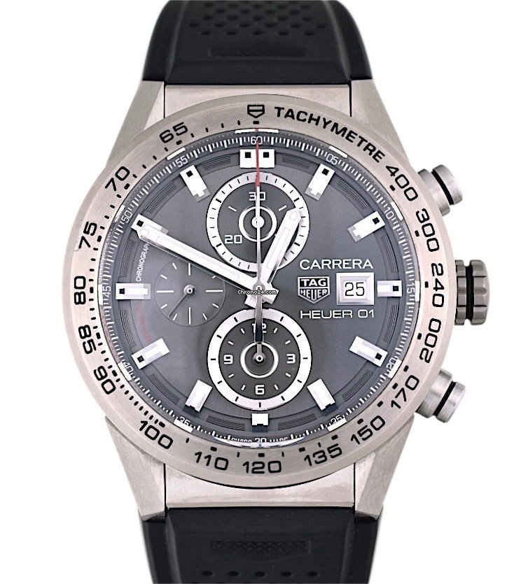 TAG Heuer Carrera Calibre HEUER 01 Mens watch Unisex Automatic Titanium CAR208Z.FT6046