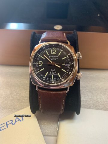 Panerai Radiomir GMT Mens watch Unisex Automatic Steel PAM98