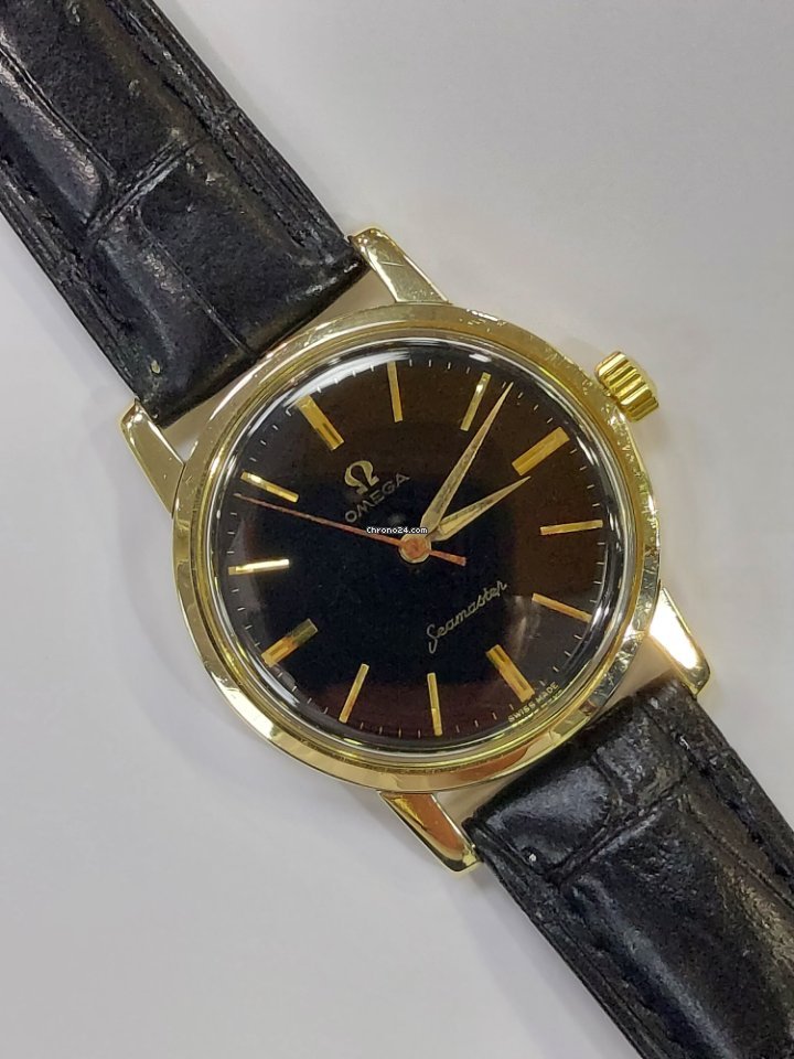 Omega Seamaster Mens watch Unisex Manual winding Yellow gold 998358
