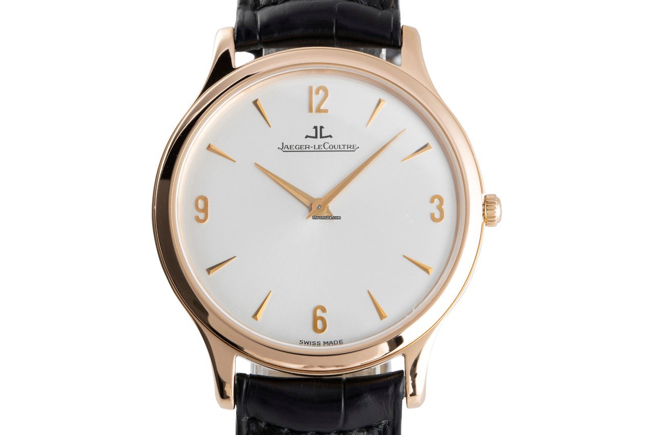 Jaeger-LeCoultre Master Ultra Thin Mens watch Unisex Manual winding Red gold 145.2.79