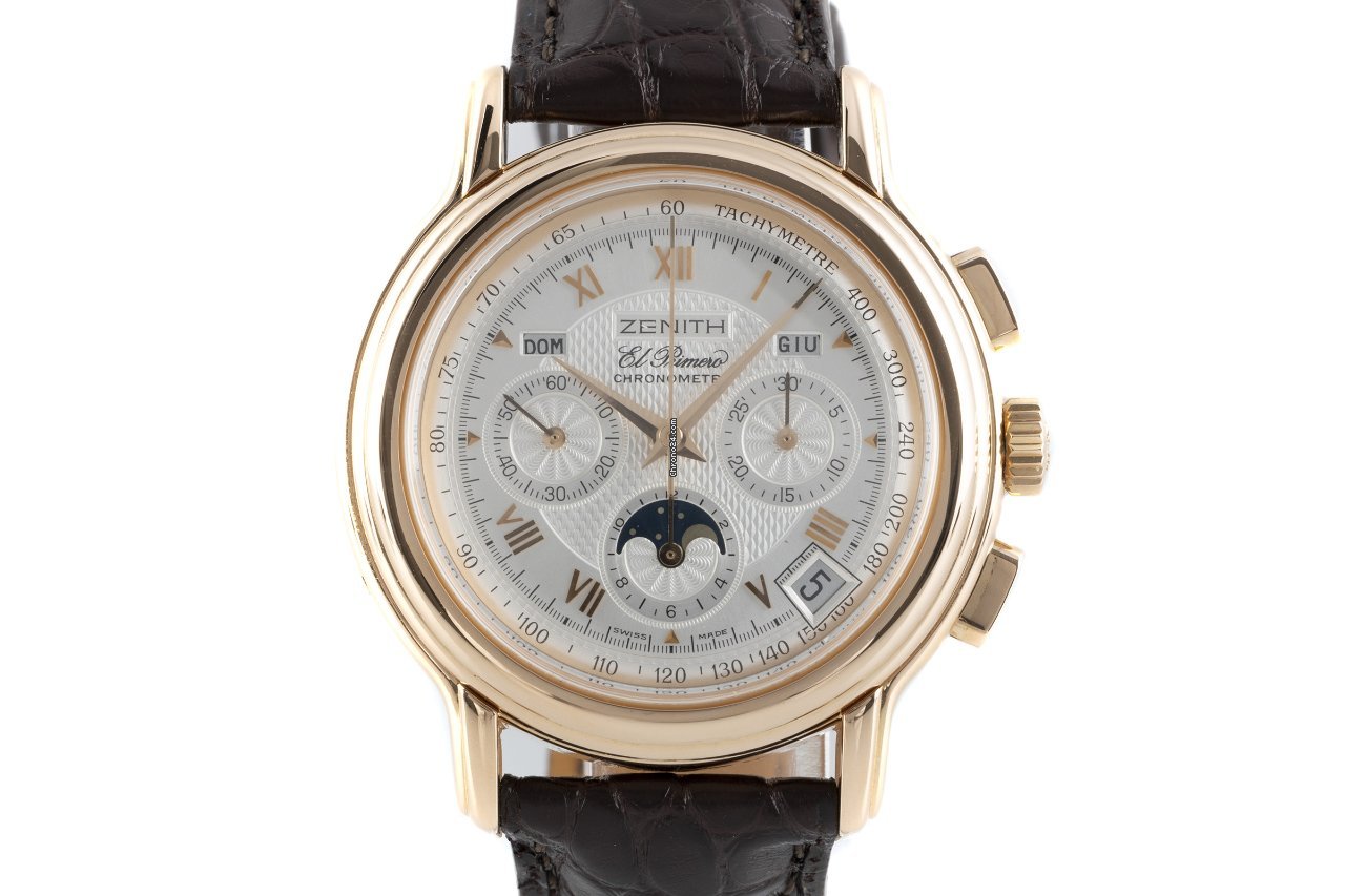Zenith El Primero Mens watch Unisex Automatic Red gold 17.0240.410
