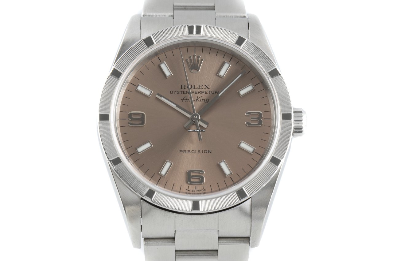 Rolex Air King Precision Mens watch Unisex Steel Automatic 14010M
