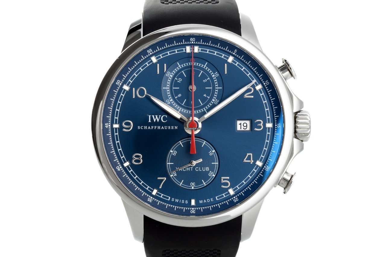 IWC Portuguese Yacht Club Chronograph Mens watch Unisex Automatic Steel IW390213