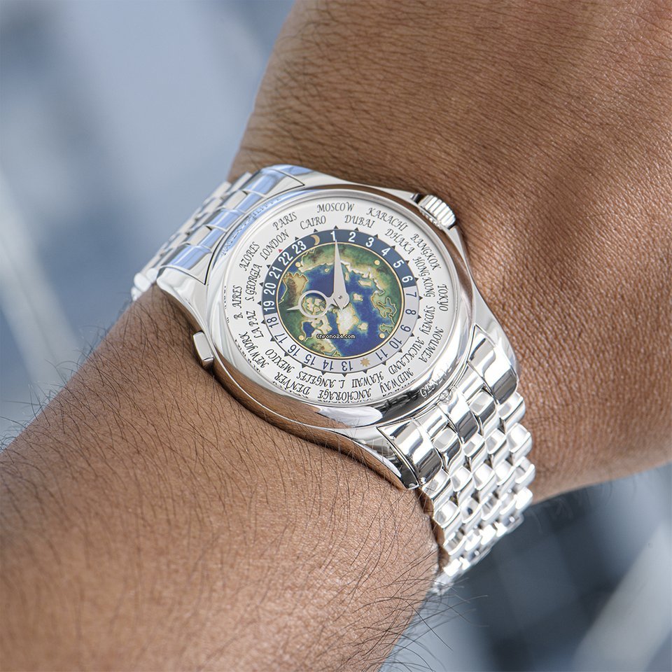 Patek Philippe World Time Mens watch Unisex Automatic Platinum 5131 1P-001