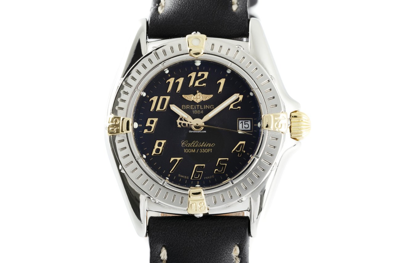 Breitling Callistino Womens watch Quartz Gold Steel B52345