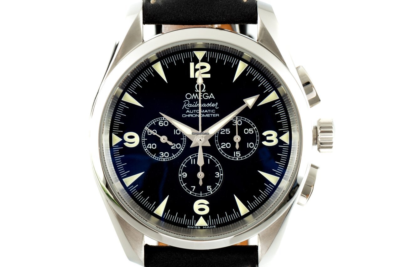 Omega Seamaster Railmaster Mens watch Unisex Automatic Steel 2812.52.37
