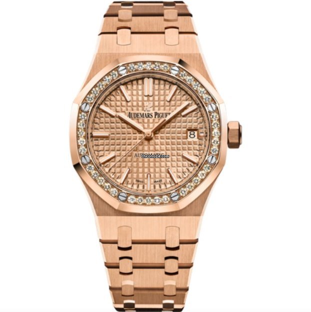 Audemars Piguet Royal Oak Lady Womens watch Automatic Rose gold 15451OR.ZZ.1256OR.03