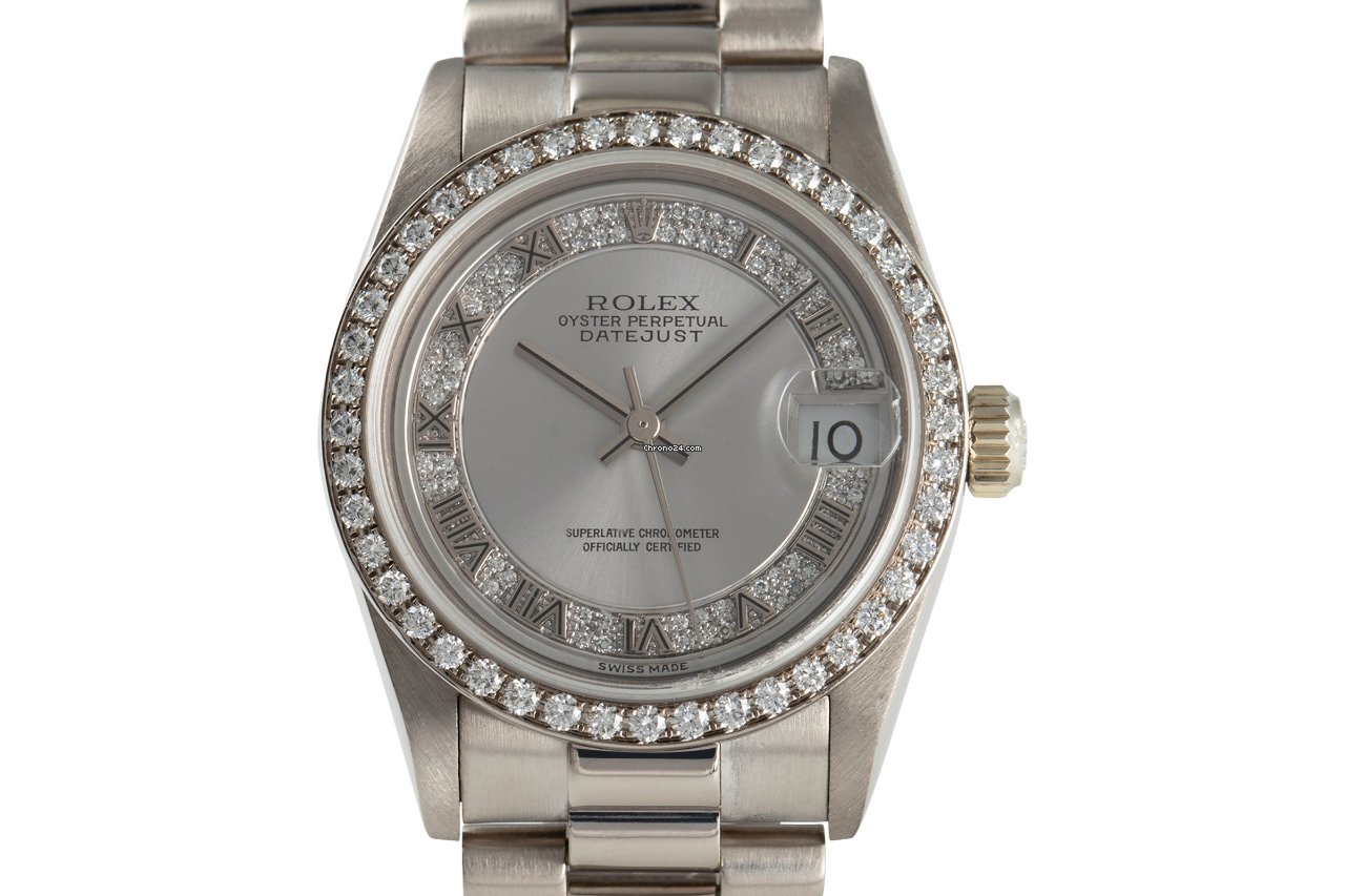 Rolex Datejust 31 Womens watch White gold Automatic 68289