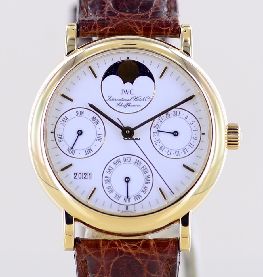 IWC Portofino Mens watch Unisex Automatic Yellow gold 3541-001