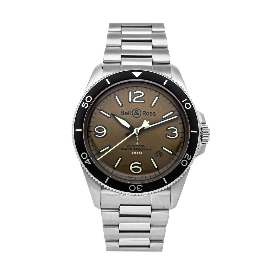 Bell & Ross BR V2 Mens watch Unisex Automatic Steel BRV292-MKA-ST SST