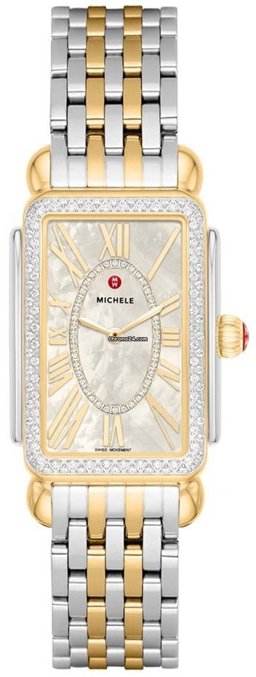 Michele Deco Womens watch Quartz Steel MWW06E000143