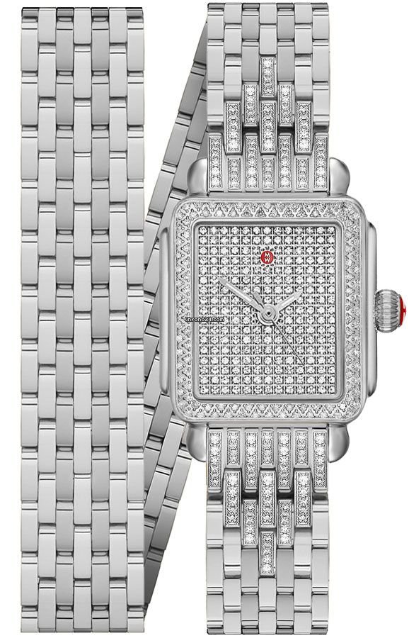 Michele Deco Womens watch Quartz Steel MWW06D000166