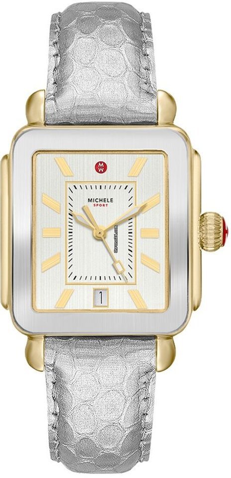 Michele Deco Womens watch Quartz Yellow gold MWW06K000038