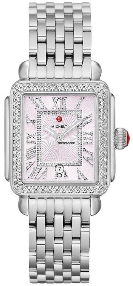 Michele Deco Womens watch Quartz Steel MWW06T000212