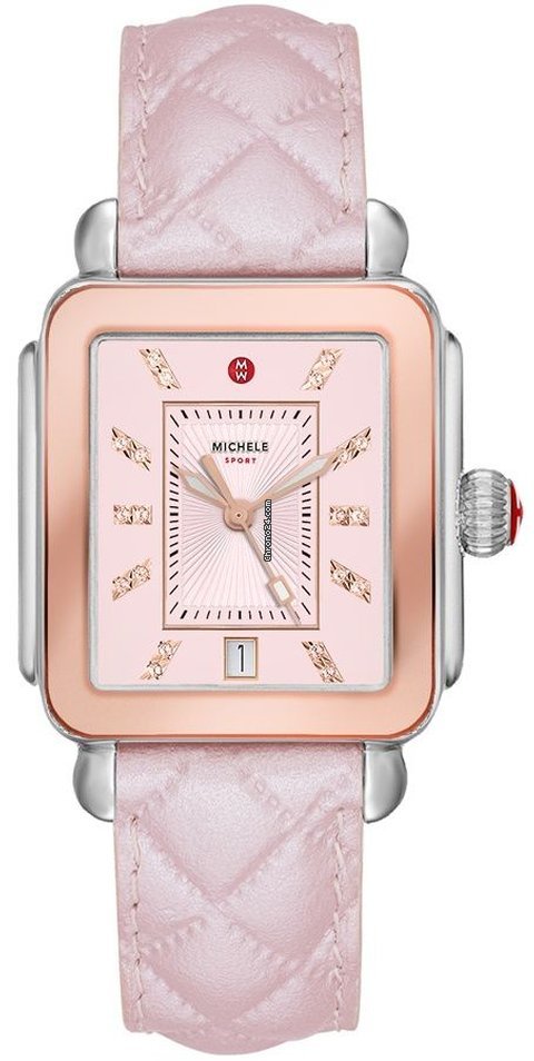 Michele Deco Womens watch Quartz Steel MWW06K000046
