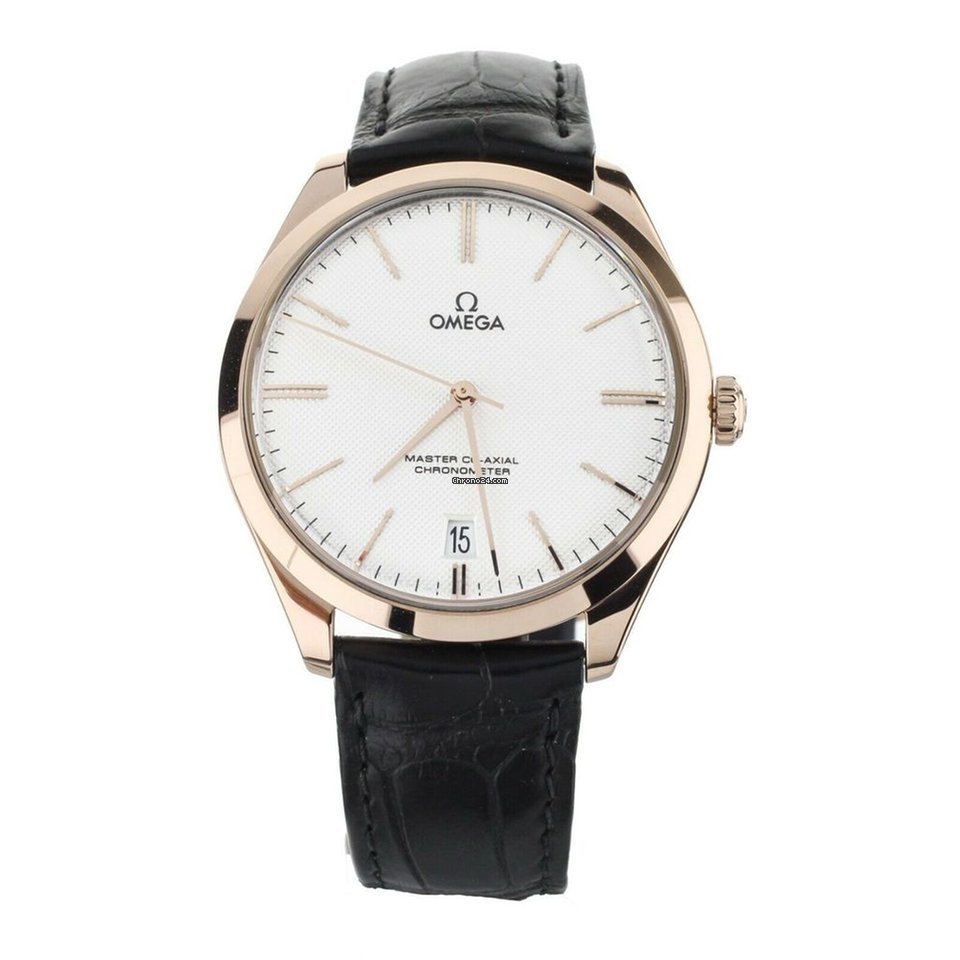 Omega De Ville Tresor Mens watch Unisex Manual winding Rose gold 43253402102002