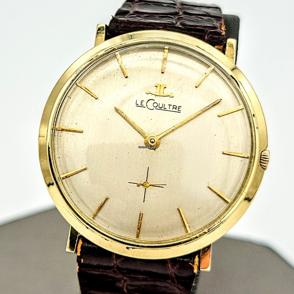 Jaeger-LeCoultre Mens watch Unisex Manual winding Yellow gold LeCoultre 818