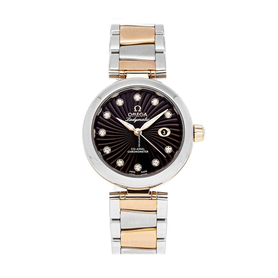 Omega De Ville Ladymatic Womens watch Automatic Gold Steel 425.20.34.20.63.001