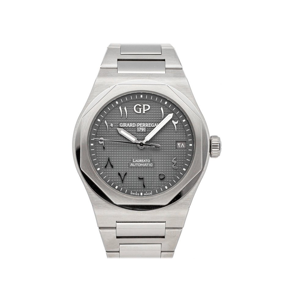 Girard Perregaux Laureato Mens watch Unisex Automatic Steel 81010-11-1748-11A