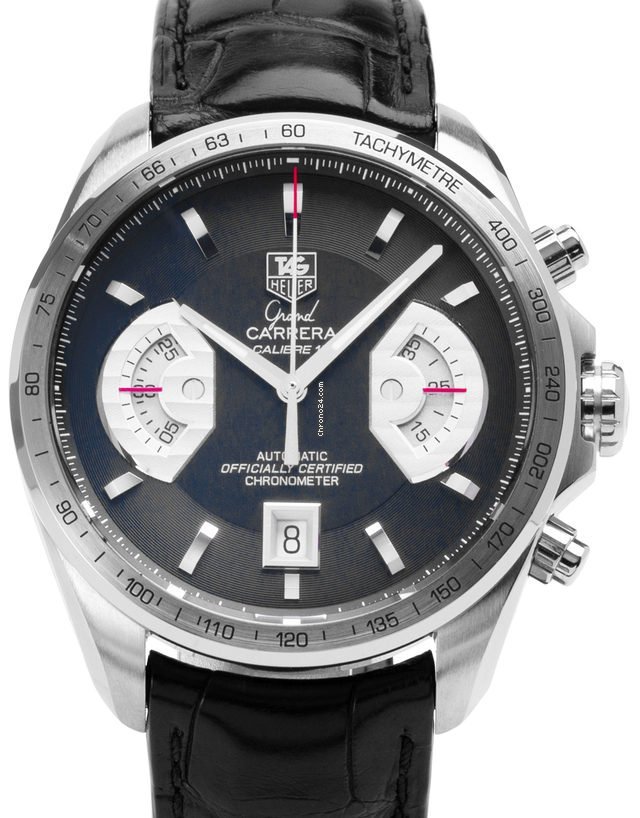 TAG Heuer Grand Carrera Mens watch Unisex Automatic Steel CAV511A.FC6225
