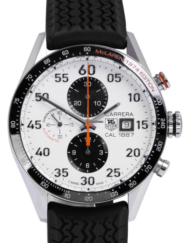 TAG Heuer Carrera Calibre 1887 Mens watch Unisex Automatic Steel CAR2A12.FT6033