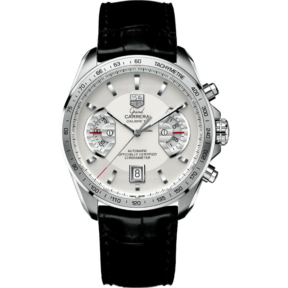 TAG Heuer Grand Carrera Mens watch Unisex Automatic Steel CAV511B.FC6225