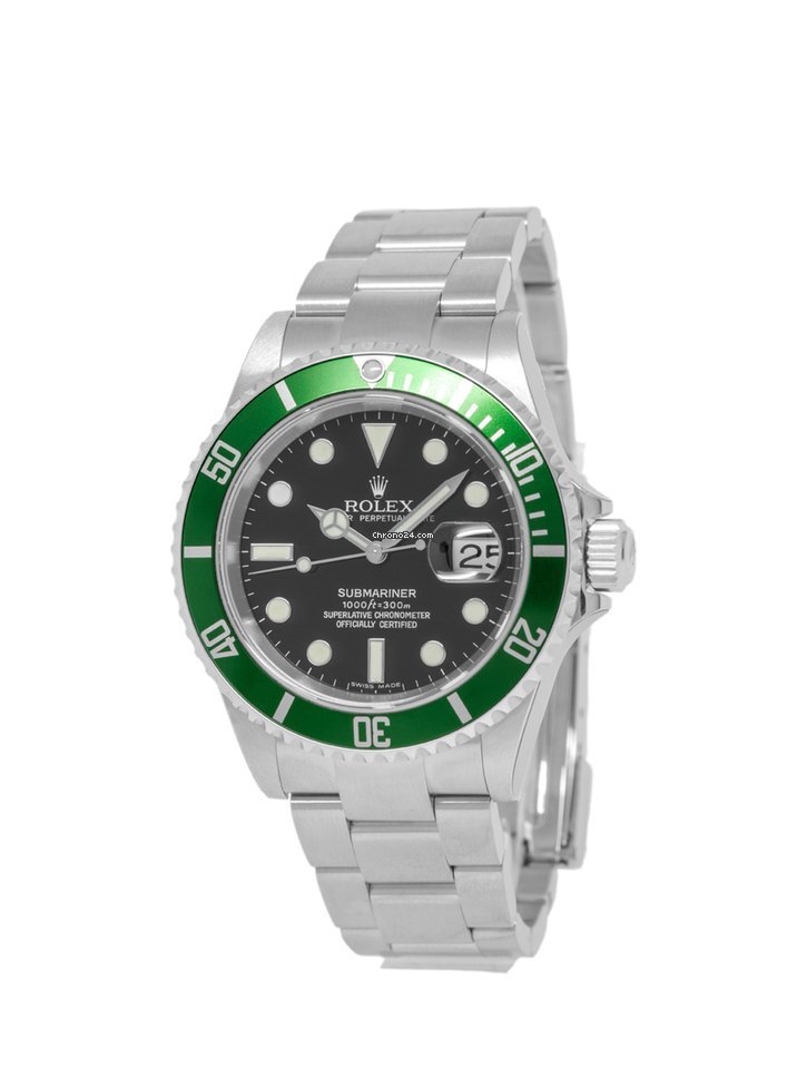 Rolex Submariner Date Mens watch Unisex Steel Automatic 16610V