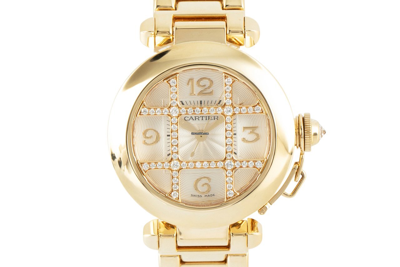 Cartier Pasha Womens watch Automatic Yellow gold 2399