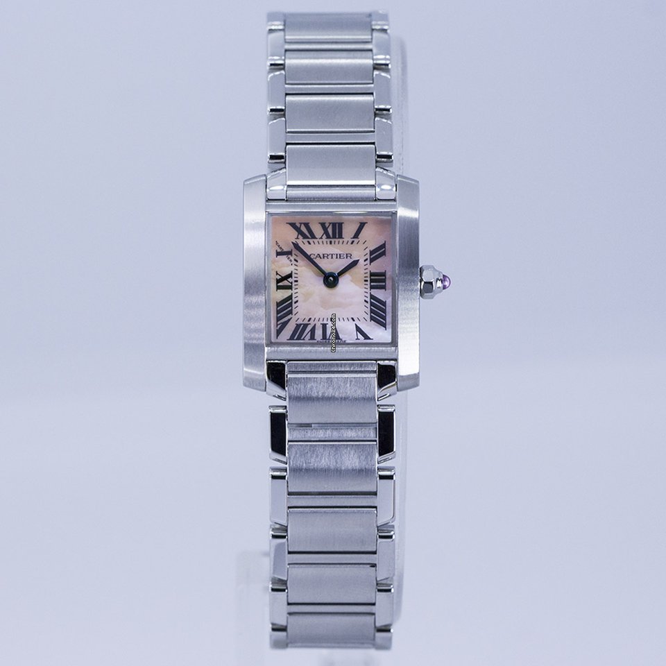 Cartier Tank Francaise Womens watch Quartz Steel W51028Q3