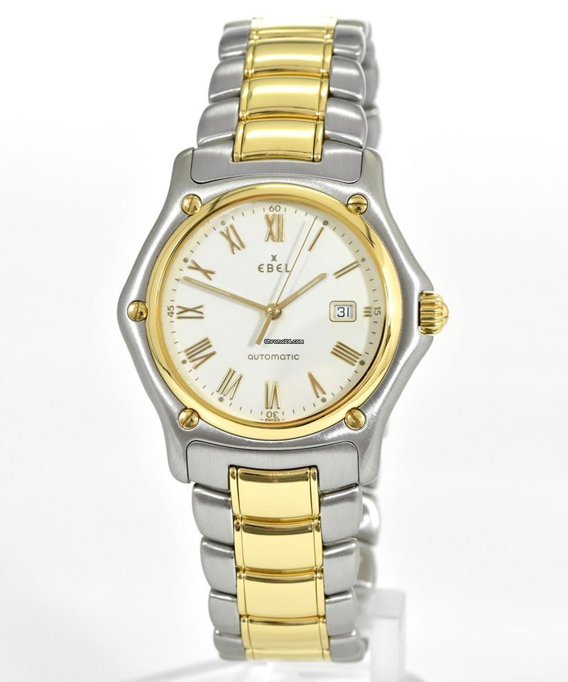 Ebel 1911 Mens watch Unisex Automatic Gold Steel 193902