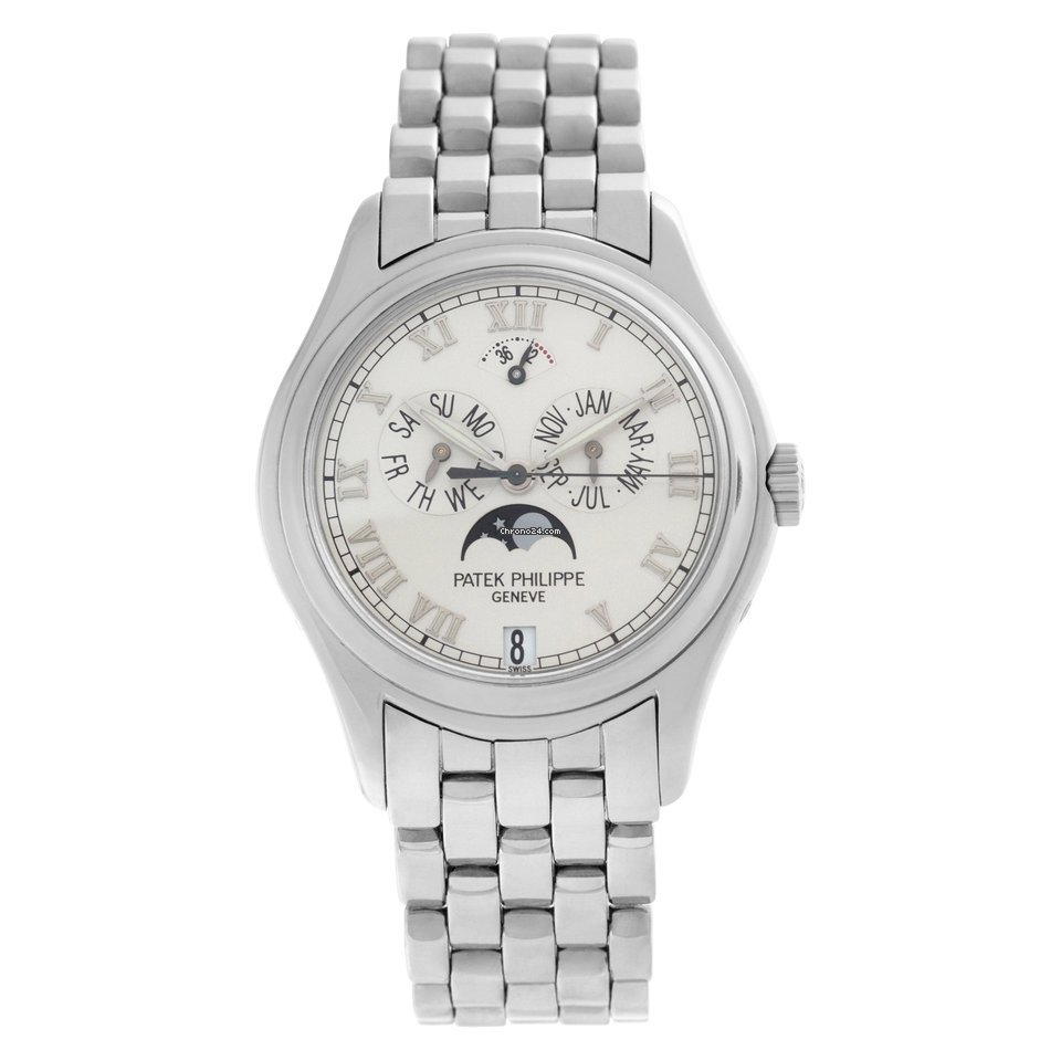 Patek Philippe Annual Calendar Mens watch Unisex Automatic White gold 5036-1