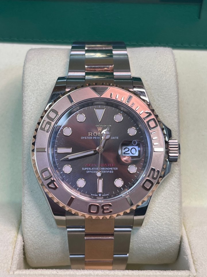 Rolex Yacht-Master 40 Mens watch Unisex Gold Steel Automatic 126621