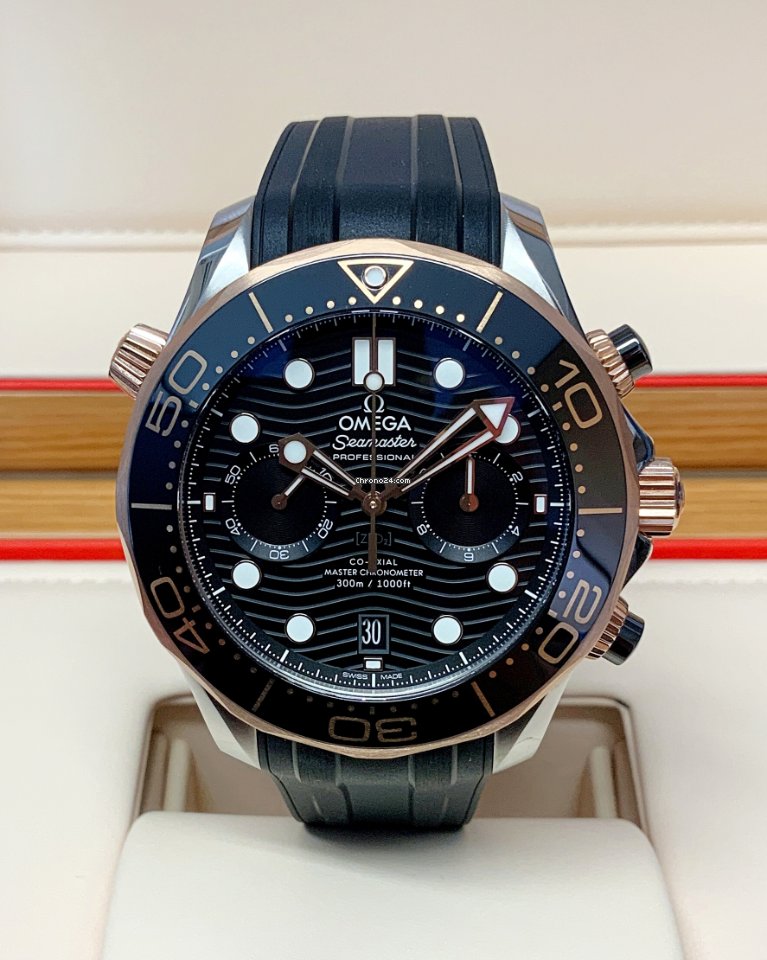 Omega Seamaster Mens watch Unisex Automatic Gold Steel 210.22.44.51.01.001