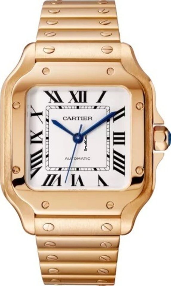 Cartier Santos Automatic Rose gold WGSA0031