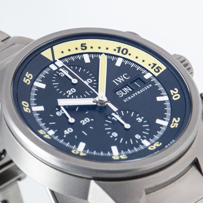 IWC Aquatimer Chronograph Mens watch Unisex Automatic Titanium IW371903